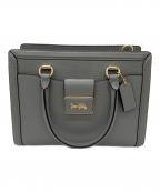 COACHコーチ）の古着「グレース　キャリーオール」｜グレー