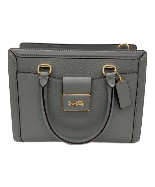 COACH（コーチ）COACH (コーチ) グレース　キャリーオール グレーの古着・服飾アイテム
