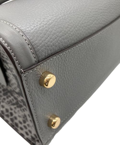 COACH（コーチ）COACH (コーチ) グレース　キャリーオール グレーの古着・服飾アイテム