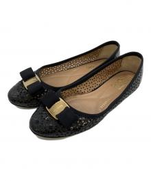 Salvatore Ferragamo（サルヴァトーレ フェラガモ）の古着「ローファー」｜ブラック