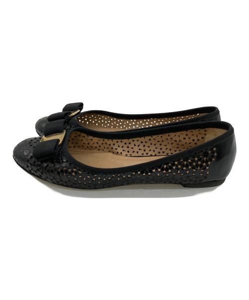 Salvatore Ferragamo（サルヴァトーレ フェラガモ）Salvatore Ferragamo (サルヴァトーレ フェラガモ) ローファー ブラック サイズ:7の古着・服飾アイテム