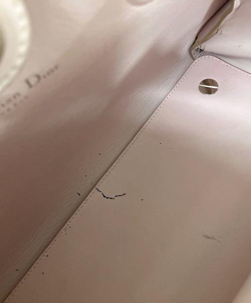 Christian Dior（クリスチャン ディオール）Christian Dior (クリスチャン ディオール) トートバッグ ピンクベージュの古着・服飾アイテム
