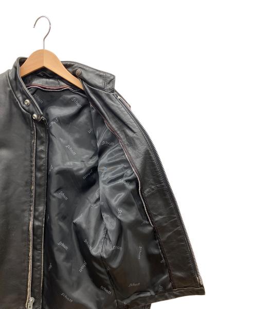Schott（ショット）Schott (ショット) レザージャケット ブラック サイズ:XSの古着・服飾アイテム