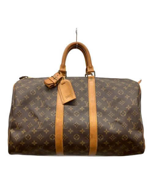 LOUIS VUITTON（ルイ ヴィトン）LOUIS VUITTON (ルイ ヴィトン) トラベルバッグ ブラウンの古着・服飾アイテム