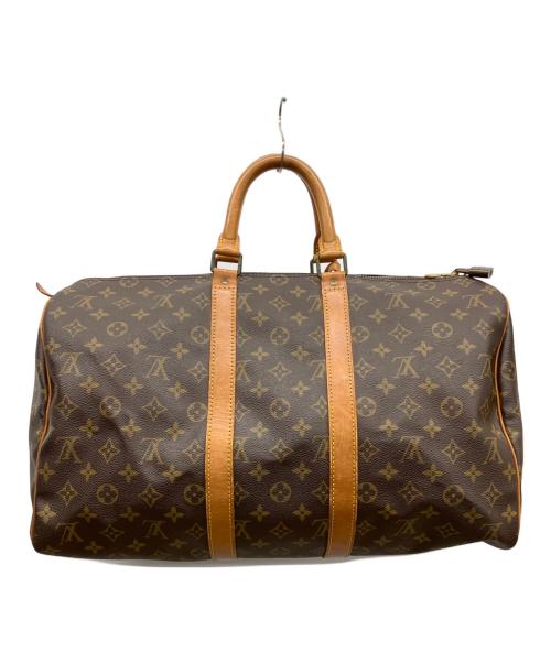 LOUIS VUITTON（ルイ ヴィトン）LOUIS VUITTON (ルイ ヴィトン) トラベルバッグ ブラウンの古着・服飾アイテム