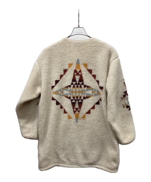 PENDLETON（ペンドルトン）PENDLETON (ペンドルトン) ファージャケット ホワイト サイズ:Lの古着・服飾アイテム