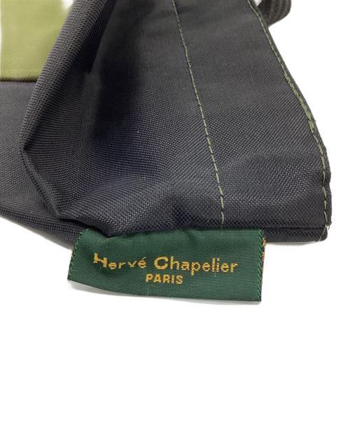 Herve Chapelier（エルベシャプリエ）Herve Chapelier (エルベシャプリエ) ハンドバッグ ブラックの古着・服飾アイテム