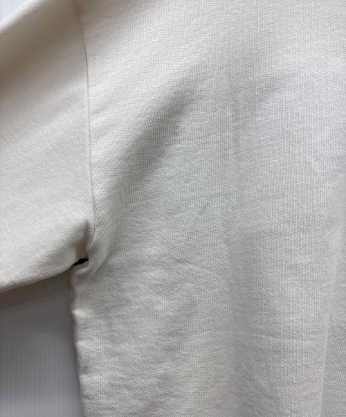 MM6 Maison Margiela（エムエムシックスメゾンマルジェラ）MM6 Maison Margiela (エムエムシックスメゾンマルジェラ) ロゴオーバースウェット ブラック×ホワイト サイズ:Sの古着・服飾アイテム