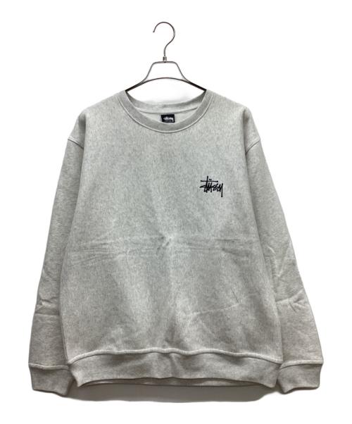 stussy（ステューシー）stussy (ステューシー) スウェット グレー サイズ:Lの古着・服飾アイテム
