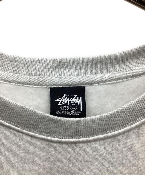 stussy（ステューシー）stussy (ステューシー) スウェット グレー サイズ:Lの古着・服飾アイテム