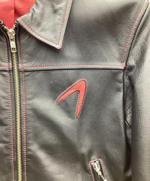 BANDAI（バンダイ）BANDAI (バンダイ) レザージャケット ブラック サイズ:Mの古着・服飾アイテム