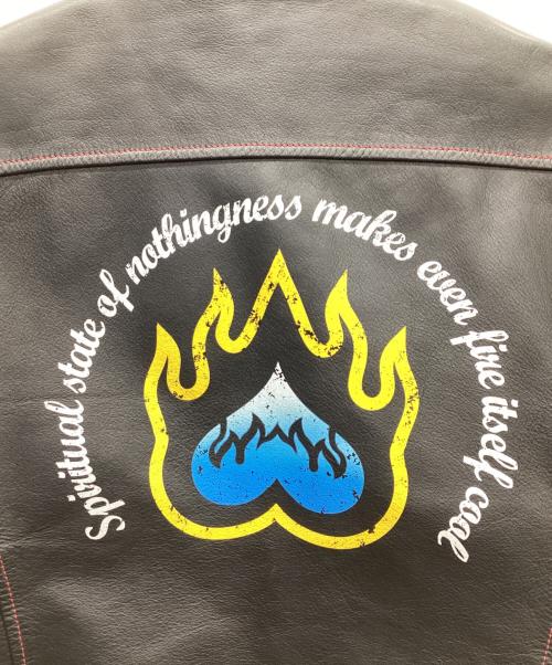 BANDAI（バンダイ）BANDAI (バンダイ) レザージャケット ブラック サイズ:Mの古着・服飾アイテム