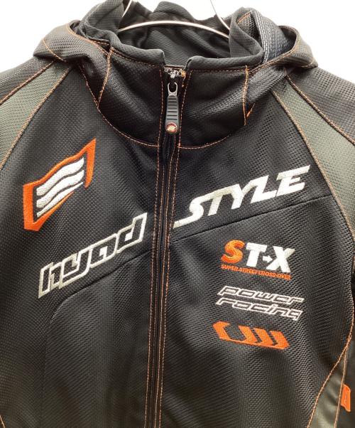 HYOD（ヒョウドウ）HYOD (ヒョウドウ) プロテクタージャケット ブラック×オレンジ サイズ:Lの古着・服飾アイテム