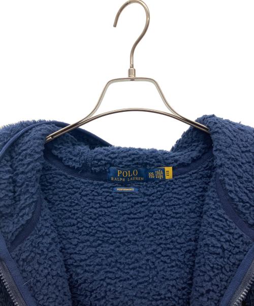 POLO RALPH LAUREN（ポロ・ラルフローレン）POLO RALPH LAUREN (ポロ・ラルフローレン) ボアジャケット ネイビー サイズ:XXLの古着・服飾アイテム