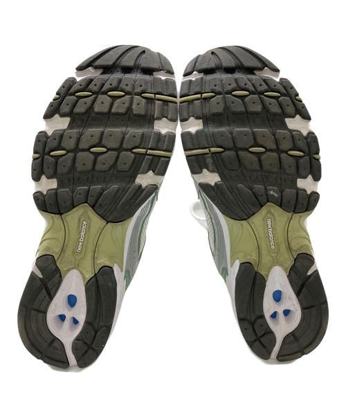 NEW BALANCE（ニューバランス）NEW BALANCE (ニューバランス) スニーカー グリーン×シルバー サイズ:29cmの古着・服飾アイテム