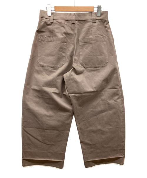 STUDIO NICHOLSON（スタジオ ニコルソン）STUDIO NICHOLSON (スタジオ ニコルソン) ワイドパンツ ブラウン サイズ:Mの古着・服飾アイテム