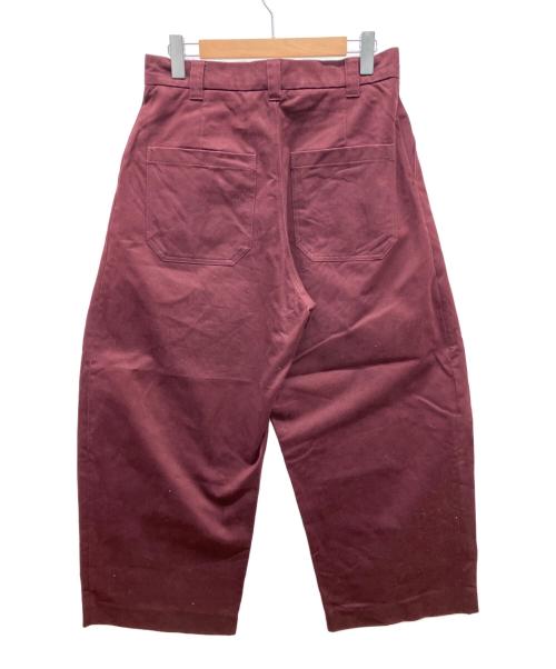 STUDIO NICHOLSON（スタジオ ニコルソン）STUDIO NICHOLSON (スタジオ ニコルソン) ワイドパンツ レッド サイズ:Mの古着・服飾アイテム