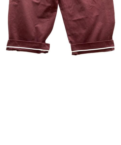 STUDIO NICHOLSON（スタジオ ニコルソン）STUDIO NICHOLSON (スタジオ ニコルソン) ワイドパンツ レッド サイズ:Mの古着・服飾アイテム