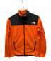 THE NORTH FACE（ザ ノース フェイス）の古着「フリースジャケット」｜オレンジ