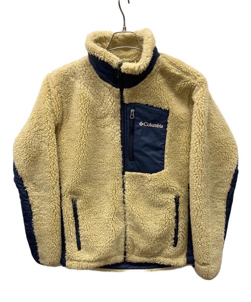 Columbia（コロンビア）Columbia (コロンビア) フリースジャケット ベージュ サイズ:Mの古着・服飾アイテム