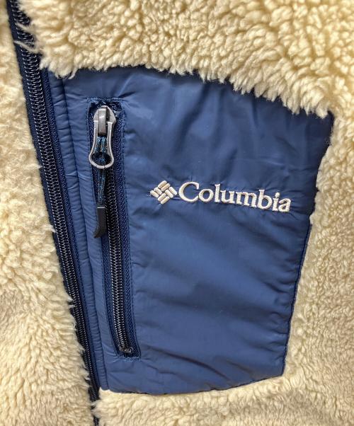Columbia（コロンビア）Columbia (コロンビア) フリースジャケット ベージュ サイズ:Mの古着・服飾アイテム