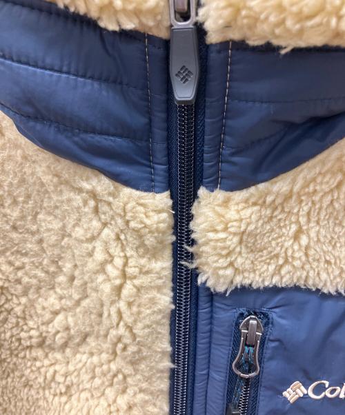 Columbia（コロンビア）Columbia (コロンビア) フリースジャケット ベージュ サイズ:Mの古着・服飾アイテム