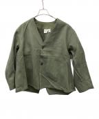 PAUWELS-）の古着「ミリタリーコート」｜カーキ
