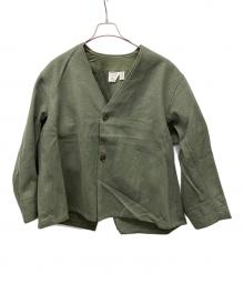 PAUWELS（-）の古着「ミリタリーコート」｜カーキ