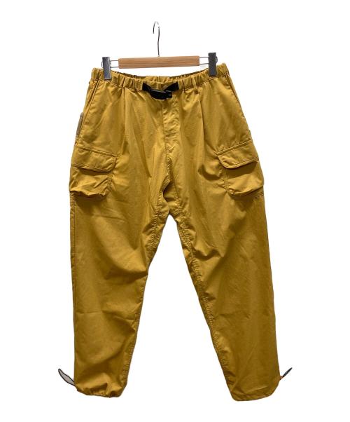 GRAMICCI（グラミチ）GRAMICCI (グラミチ) ドローストリング ナローパンツ イエロー サイズ:Lの古着・服飾アイテム