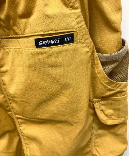 GRAMICCI（グラミチ）GRAMICCI (グラミチ) ドローストリング ナローパンツ イエロー サイズ:Lの古着・服飾アイテム
