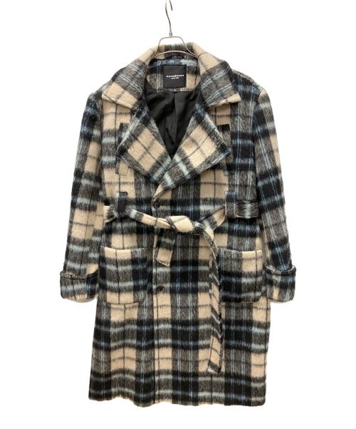 ROCA WEAR（ロカウェア）ROCA WEAR (ロカウェア) コート ブラック×ベージュ サイズ:Mの古着・服飾アイテム