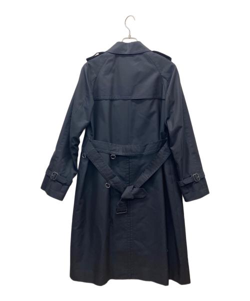 Aquascutum（アクアスキュータム）Aquascutum (アクアスキュータム) トレンチコート ブラック サイズ:12の古着・服飾アイテム