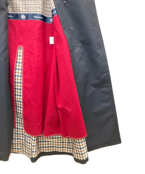 Aquascutum（アクアスキュータム）Aquascutum (アクアスキュータム) トレンチコート ブラック サイズ:12の古着・服飾アイテム