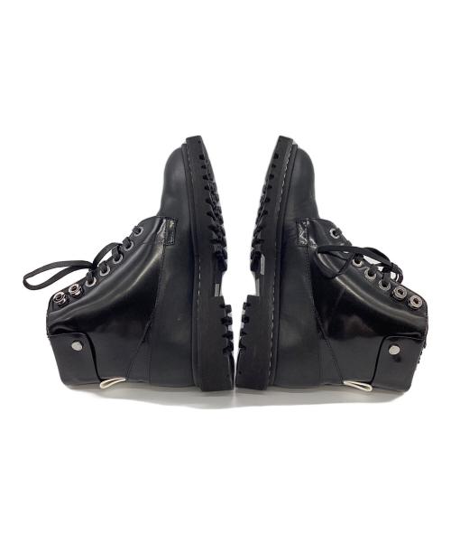 JIMMY CHOO（ジミーチュウ）JIMMY CHOO (ジミーチュウ) SNOW FLAT ブラック サイズ:36 1/2の古着・服飾アイテム