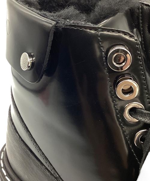 JIMMY CHOO（ジミーチュウ）JIMMY CHOO (ジミーチュウ) SNOW FLAT ブラック サイズ:36 1/2の古着・服飾アイテム