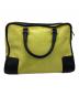 LOEWE (ロエベ) ハンドバッグ ブラック×黄緑：17000円