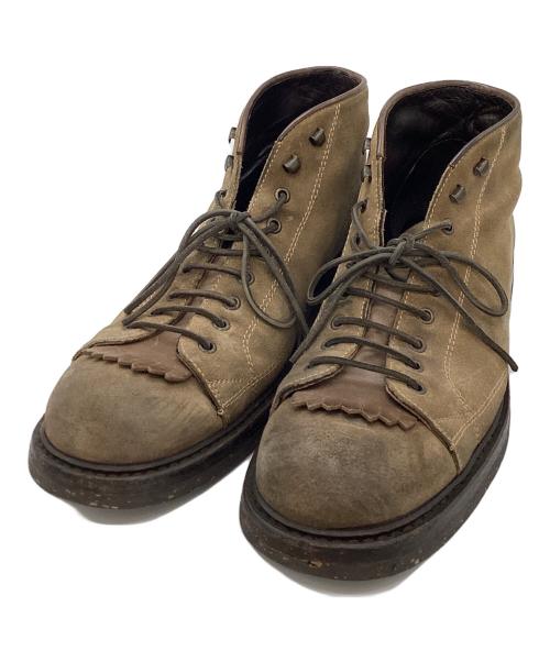 BUTTERO（ブッテロ）BUTTERO (ブッテロ) モンキーブーツ ベージュ サイズ:26.5cmの古着・服飾アイテム