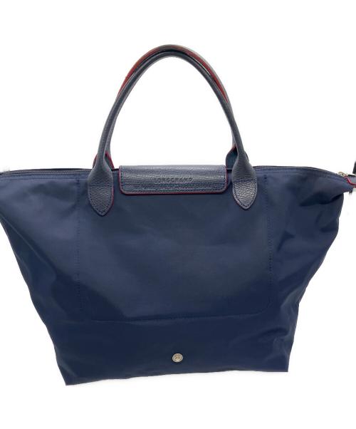 LONGCHAMP（ロンシャン）LONGCHAMP (ロンシャン) トートバッグ ネイビーの古着・服飾アイテム