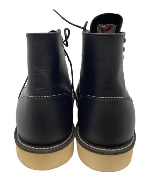 RED WING（レッドウィング）RED WING (レッドウィング) クラシック ラウンドトゥ アイリッシュセッター ブラック サイズ:27cmの古着・服飾アイテム