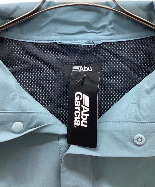 Abu Garcia（アブガルシア）Abu Garcia (アブガルシア) ウォーターレジスタント フィッシングアノラック ブルーグレー サイズ:XLの古着・服飾アイテム