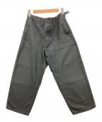 INTERIMインテリム）の古着「ベイカーパンツ」｜ブラック