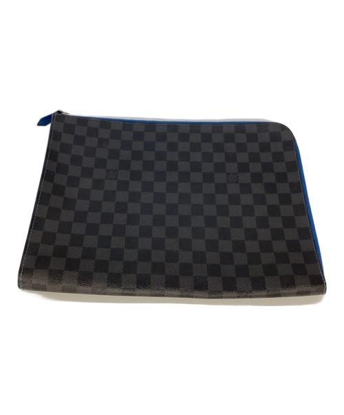 LOUIS VUITTON（ルイ ヴィトン）LOUIS VUITTON (ルイ ヴィトン) ポシェット ブラックの古着・服飾アイテム