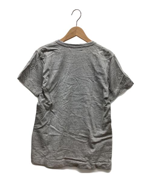 COMME des GARCONS PLAY（コム・デ・ギャルソン・プレイ）COMME des GARCONS PLAY (コム・デ・ギャルソン・プレイ) 半袖カットソー グレー サイズ:Lの古着・服飾アイテム