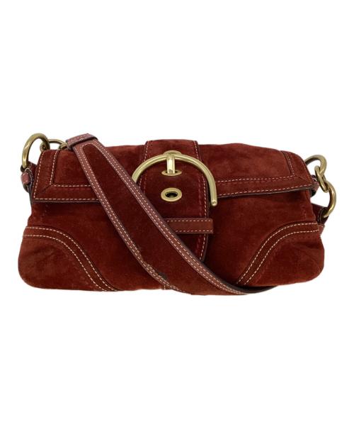 COACH（コーチ）COACH (コーチ) ワンショルダーバッグ レッドの古着・服飾アイテム
