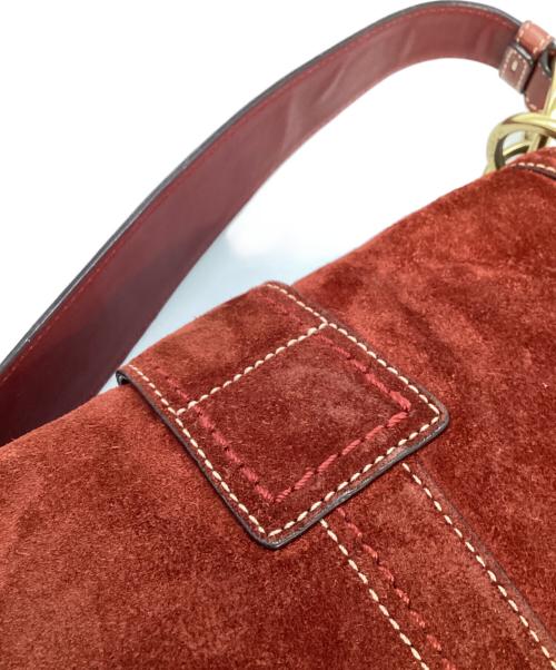 COACH（コーチ）COACH (コーチ) ワンショルダーバッグ レッドの古着・服飾アイテム