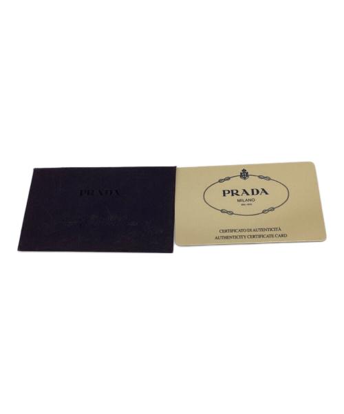 PRADA（プラダ）PRADA (プラダ) ナイロンショルダーバッグ レッドの古着・服飾アイテム