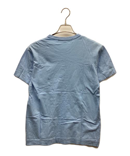 PLAY COMME des GARCONS（プレイコムデギャルソン）PLAY COMME des GARCONS (プレイコムデギャルソン) 半袖カットソー スカイブルー サイズ:Mの古着・服飾アイテム