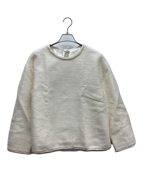 DRAWER（ドゥロワー）DRAWER (ドゥロワー) 長袖ブラウス ホワイト サイズ:-の古着・服飾アイテム