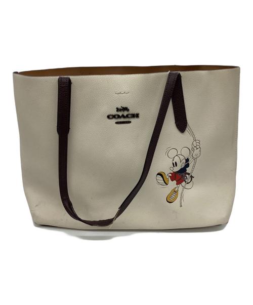 COACH（コーチ）COACH (コーチ) ハンドバッグ ベージュの古着・服飾アイテム