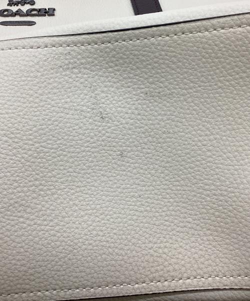 COACH（コーチ）COACH (コーチ) ハンドバッグ ベージュの古着・服飾アイテム